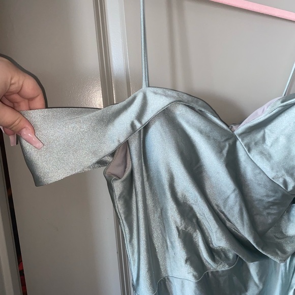 Formal Sage Dress - Picture 5 of 6